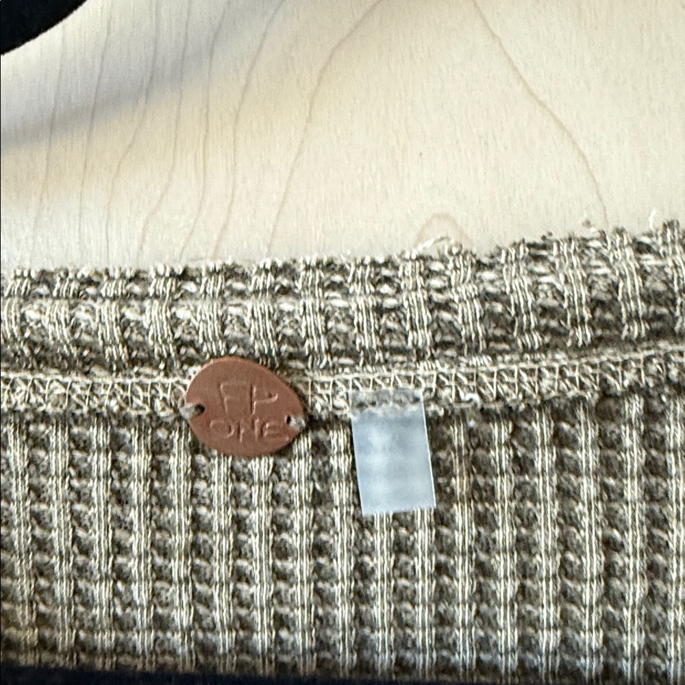 Free People One Colt Thermal Olive - Picture 2 of 6